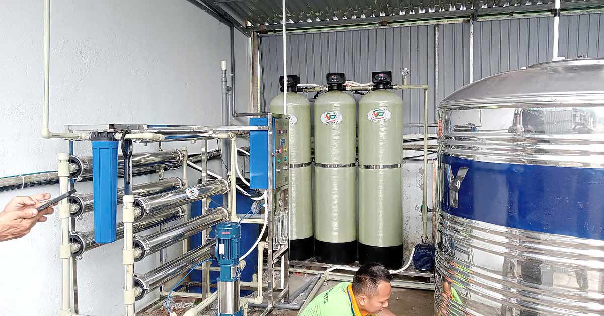 Vị trí lắp đặt cũ của hệ thống