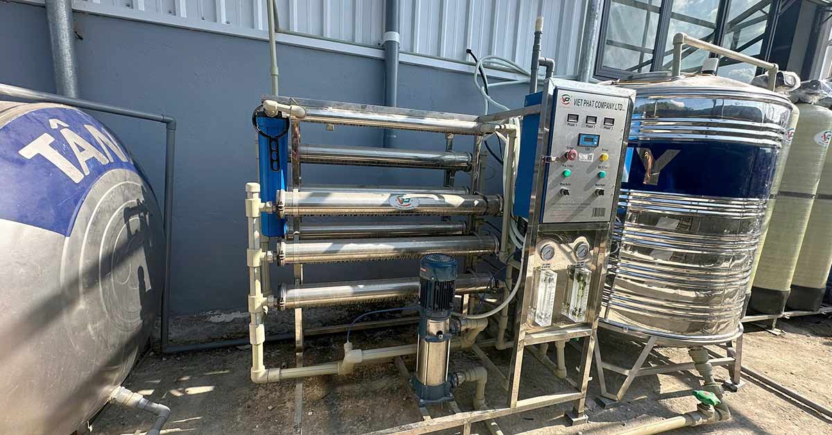 Cụm màng RO 1500l/h