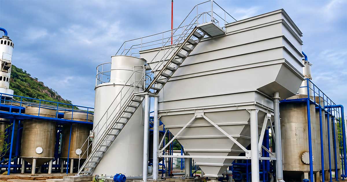 Bể lắng lamen 1000m3/ngày đêm