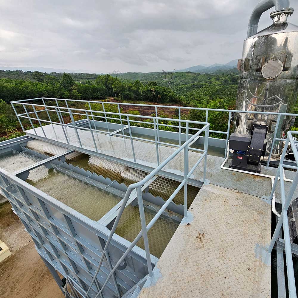 bể lắng lamen 2000m3/ngày đêm