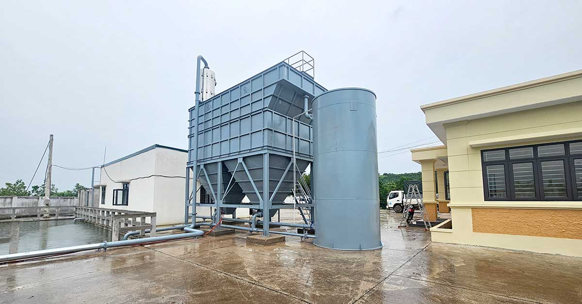 Bể lắng Lamen 2000m3/ngày đêm