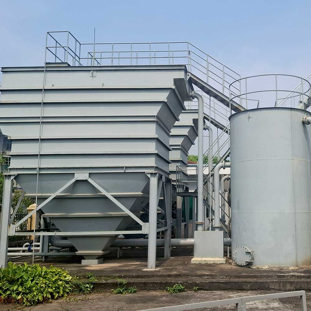 bể lắng lamen 3000m3/ngày đêm
