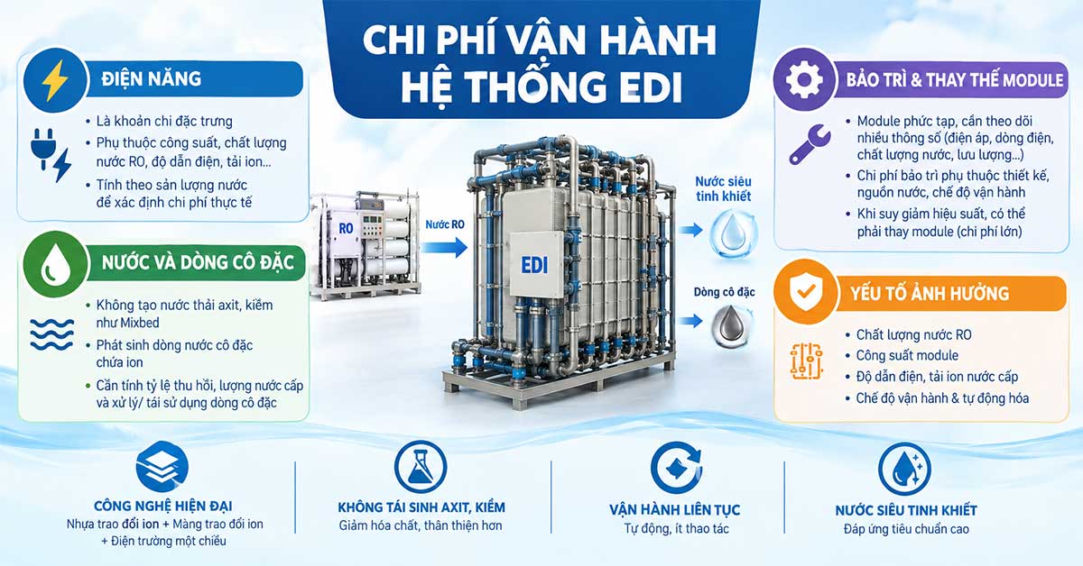 Chi phí vận hành hệ thống EDI