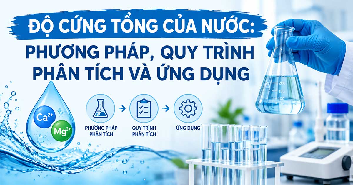 Độ Cứng Tổng Của Nước: Phương Pháp, Quy Trình Phân Tích Và Ứng Dụng
