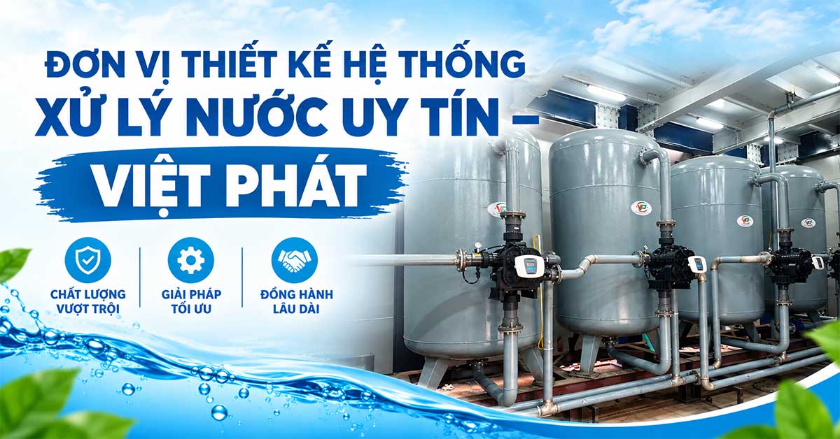 Đơn Vị Thiết Kế Hệ Thống Xử Lý Nước Uy Tín – Việt Phát