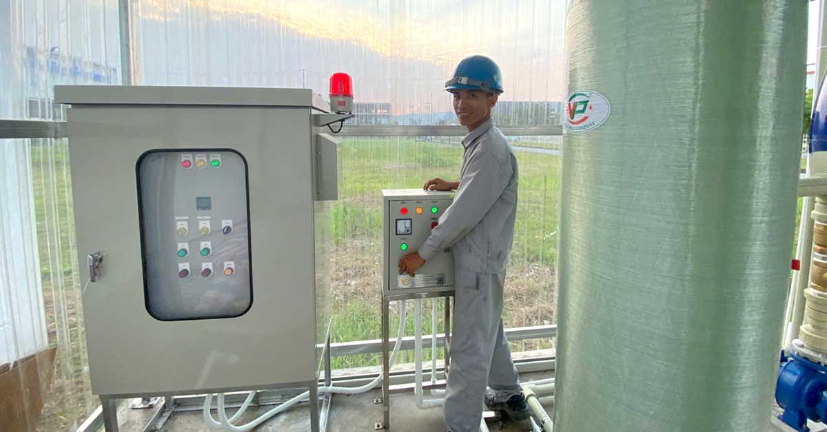 Kiểm tra và vận hành thử hệ thống lọc nước công nghiệp