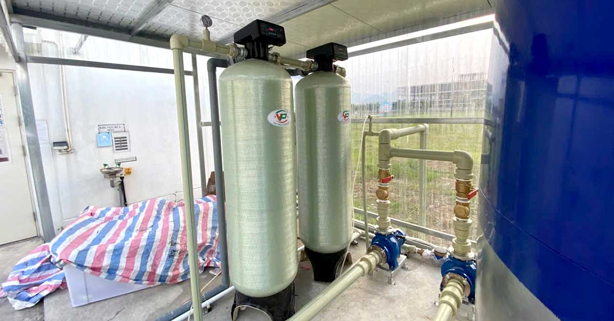 Dự án lọc nước công nghiệp 6m3/h tại KCN Thanh Liêm, Hà Nam