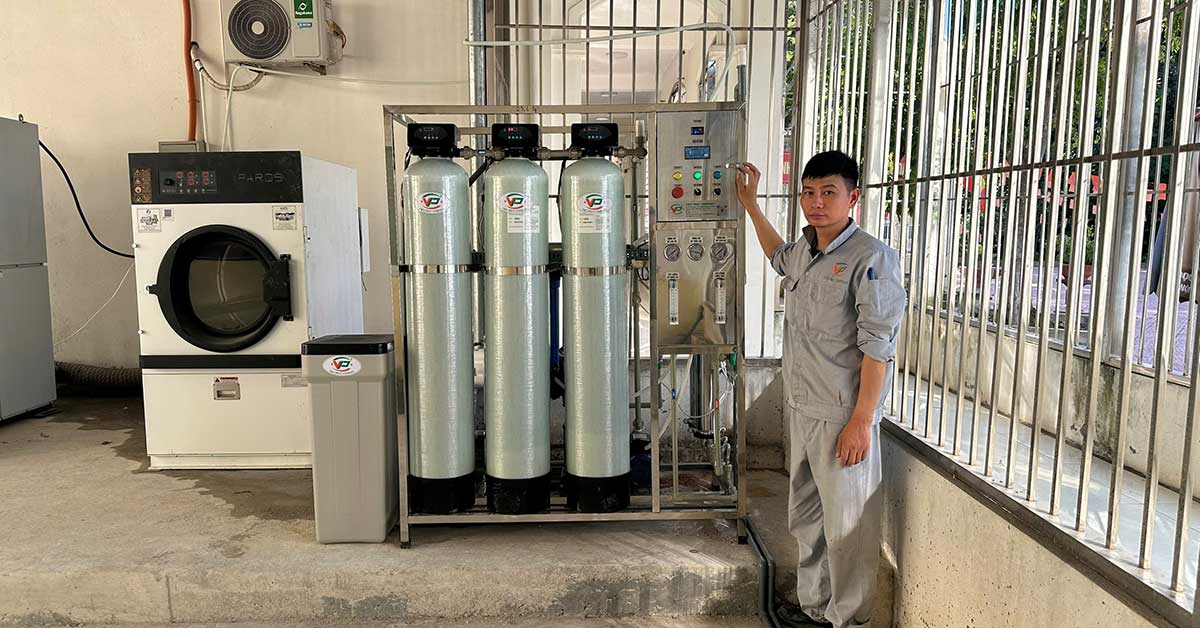 Hệ thống lọc nước RO công nghiệp 500l/h số 1