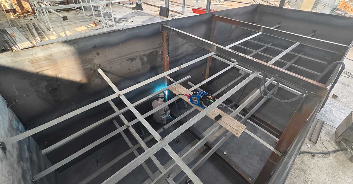 Gia công các ngăn xử lý tích hợp trong module