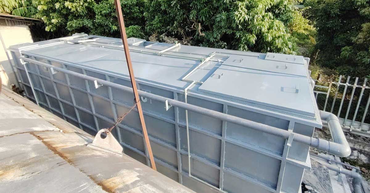 Hoàn thiện lắp đặt module xử lý nước thải sinh hoạt 50m3/ngày đêm tại Hải Phòng