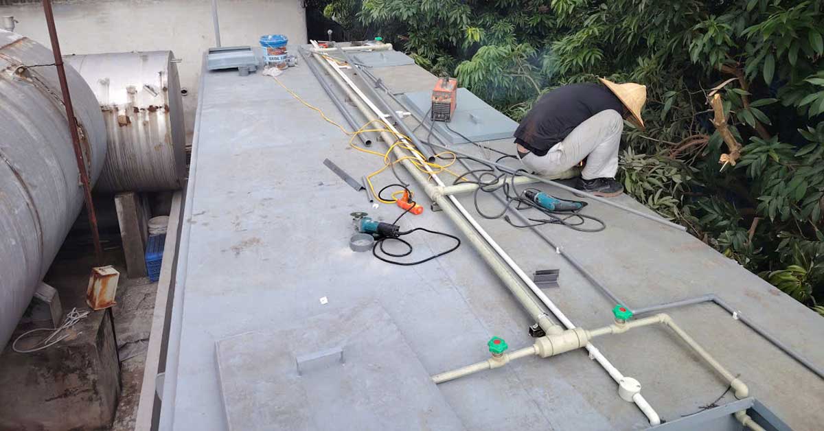 Lắp đặt hệ thống đường ống công nghệ