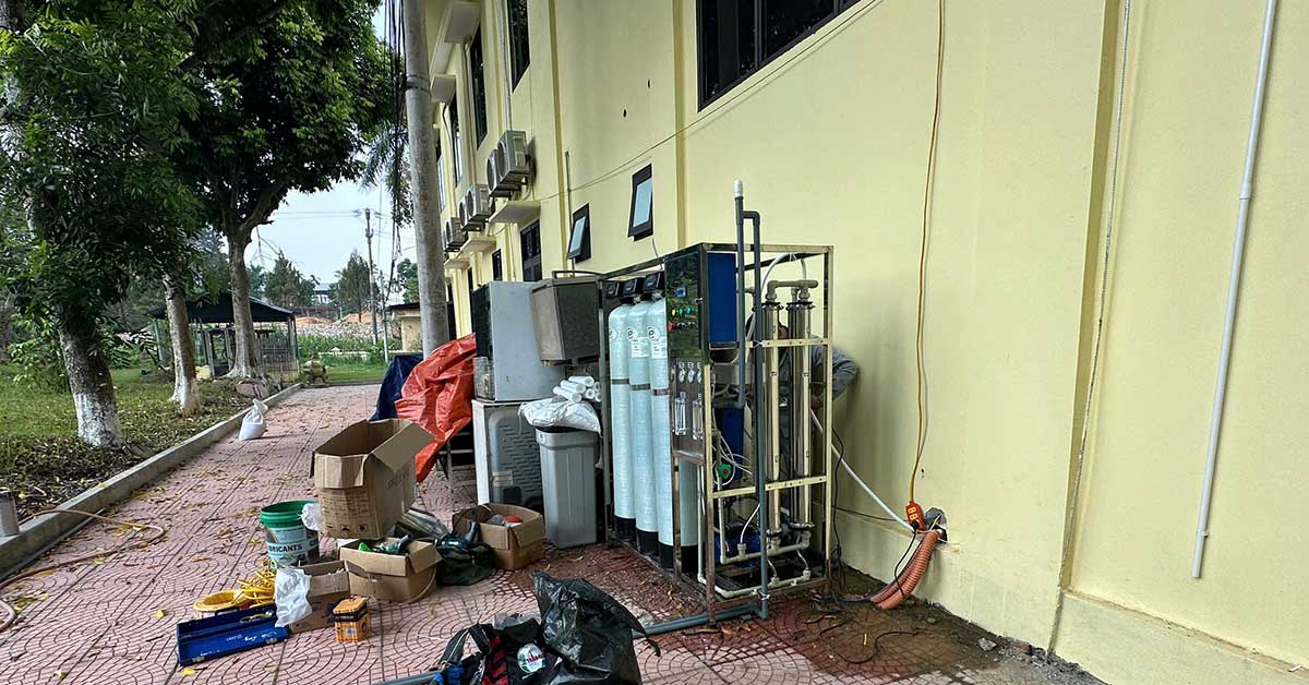 Lắp đặt hệ thống lọc nước RO công nghiệp số 3