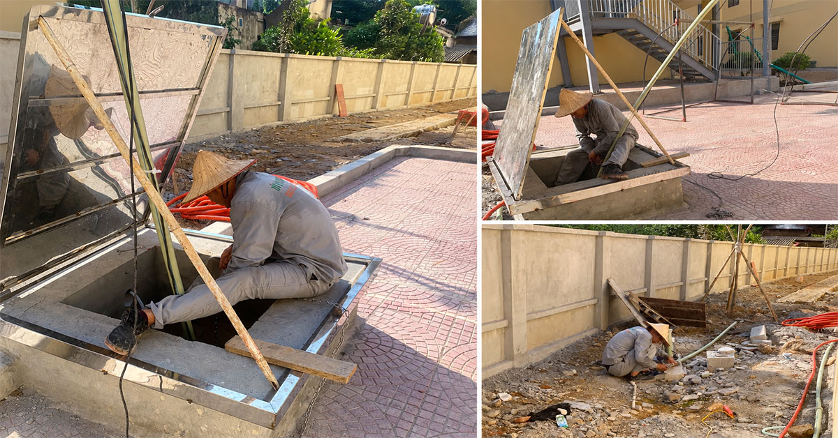 Thi công lắp đặt đường ống dẫn nước